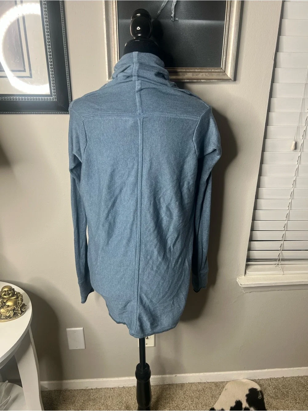 Lululemon iconic wrap 4 Heathered blue denim Cashmere blend